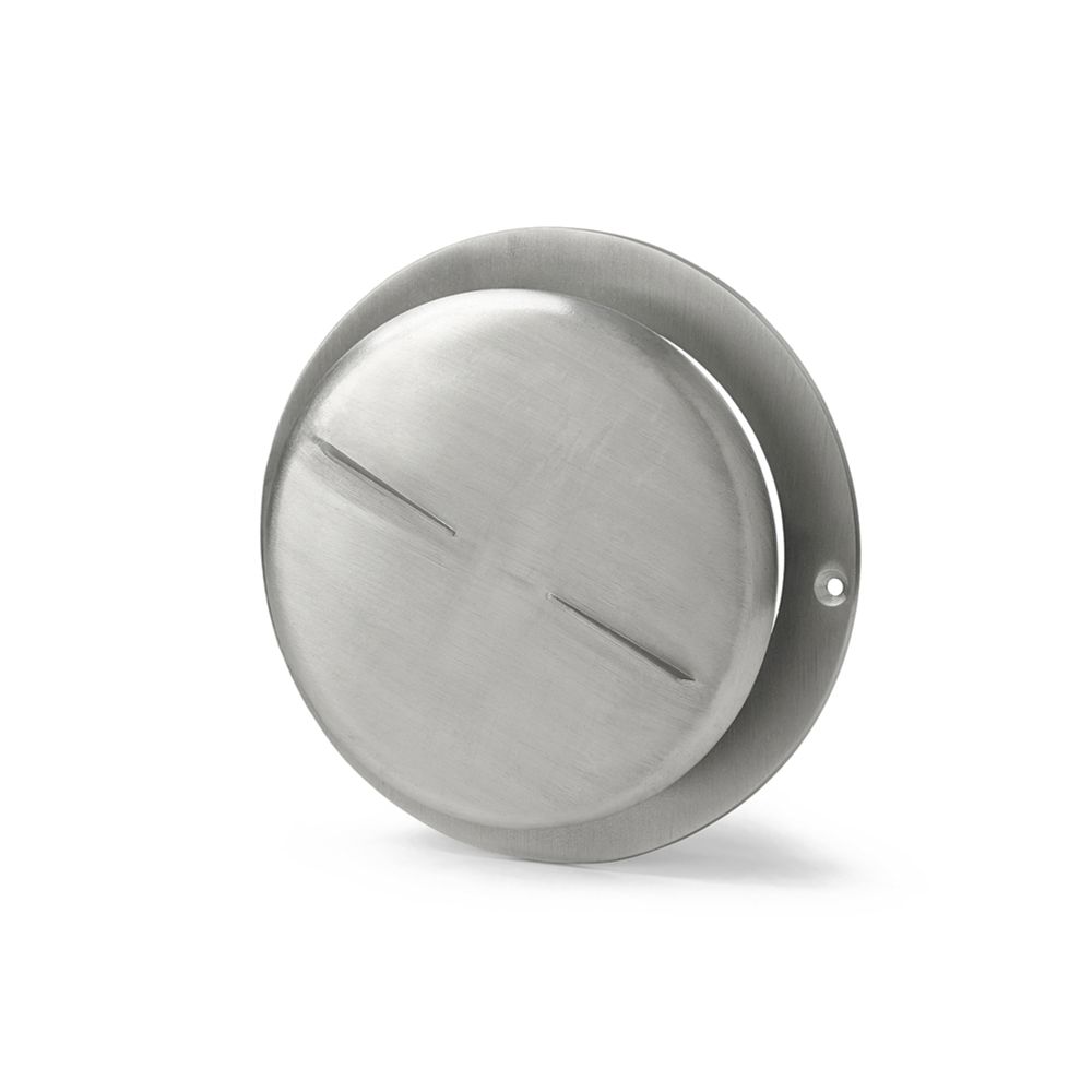 Habo tallriksventil 80 154 mm aluminium