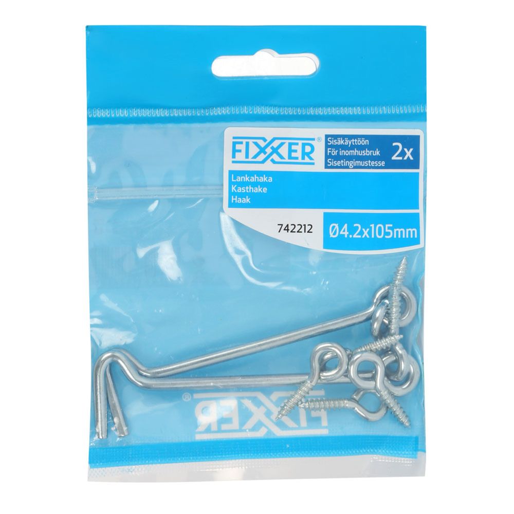 Fixxer® haak 105 mm 2 tk