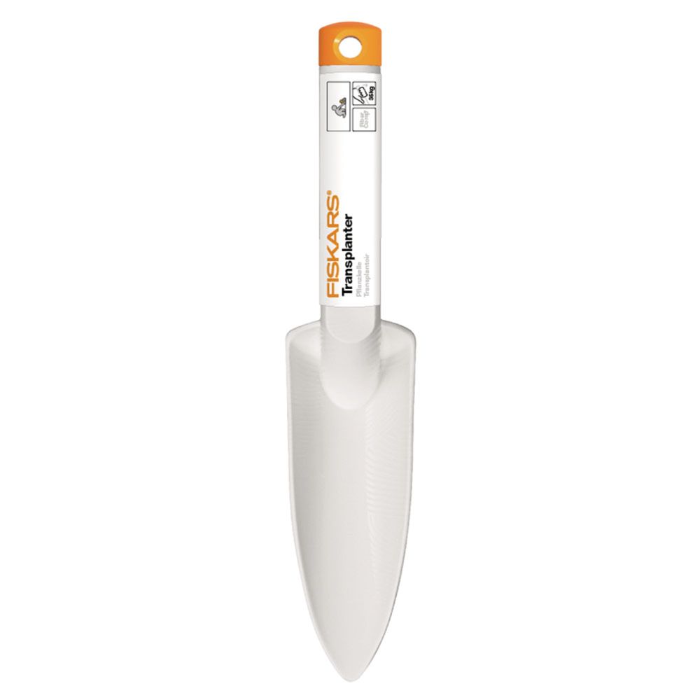 Fiskars istutuslapio kapea, valkoinen
