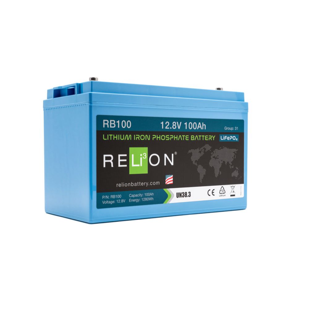 RELiON RB100 4SC LiFepo4 Lithium akku 100Ah 12.8V
