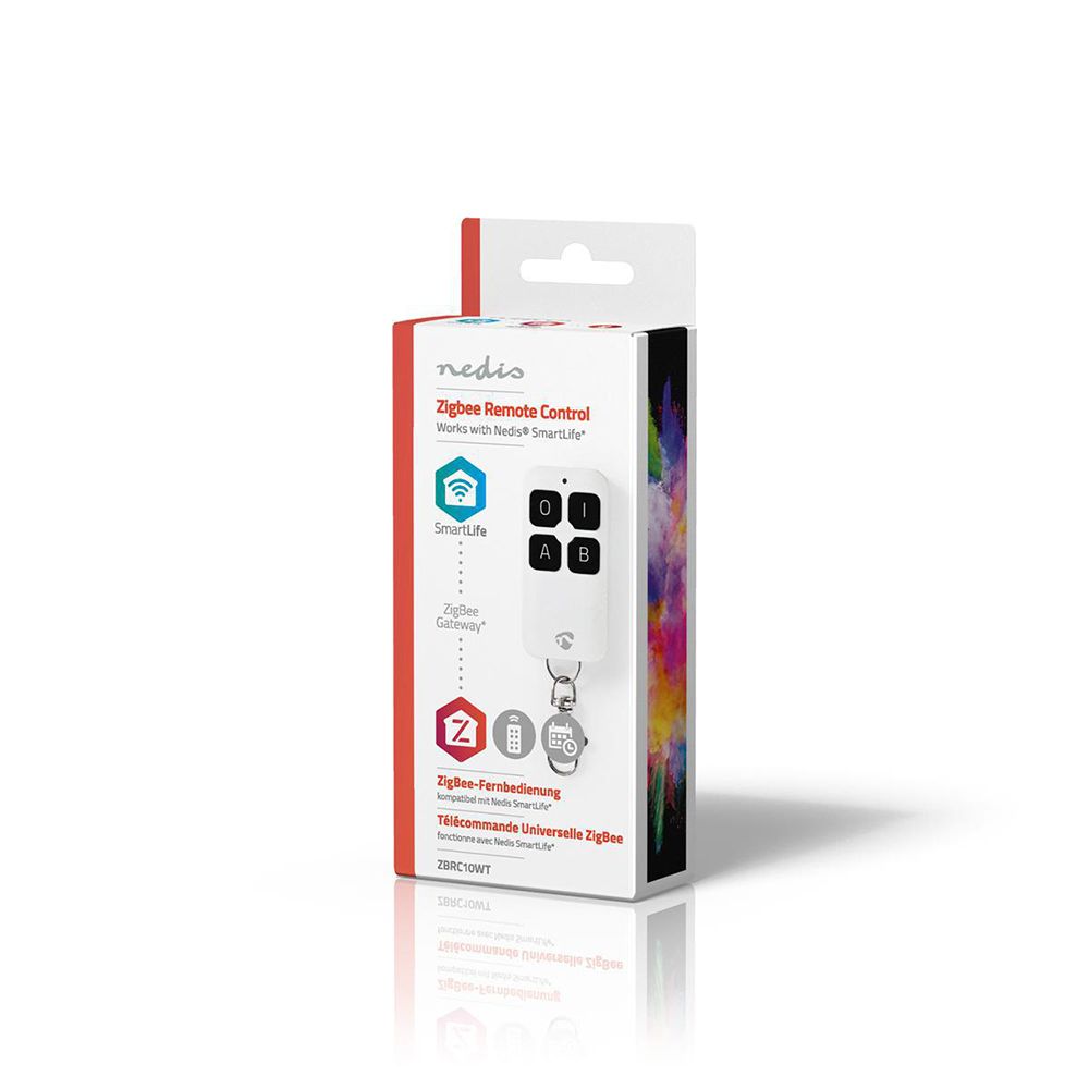 Nedis SmartLife Kauko-ohjain ZigBee 4 ohjelmoitavaa painiketta