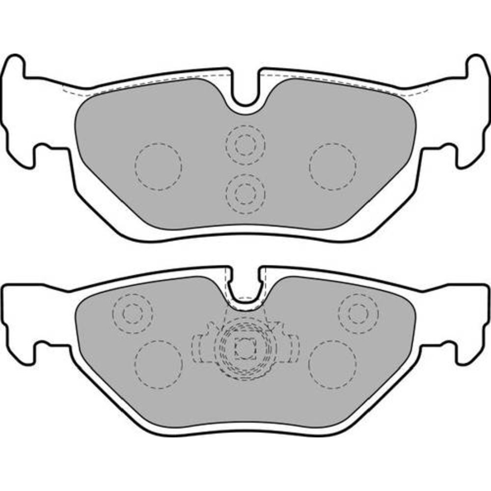 Bromsbeläggssats 22-1836