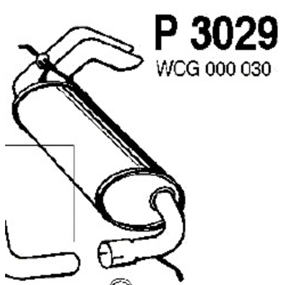 Takaäänenvaimentaja 14-5146
