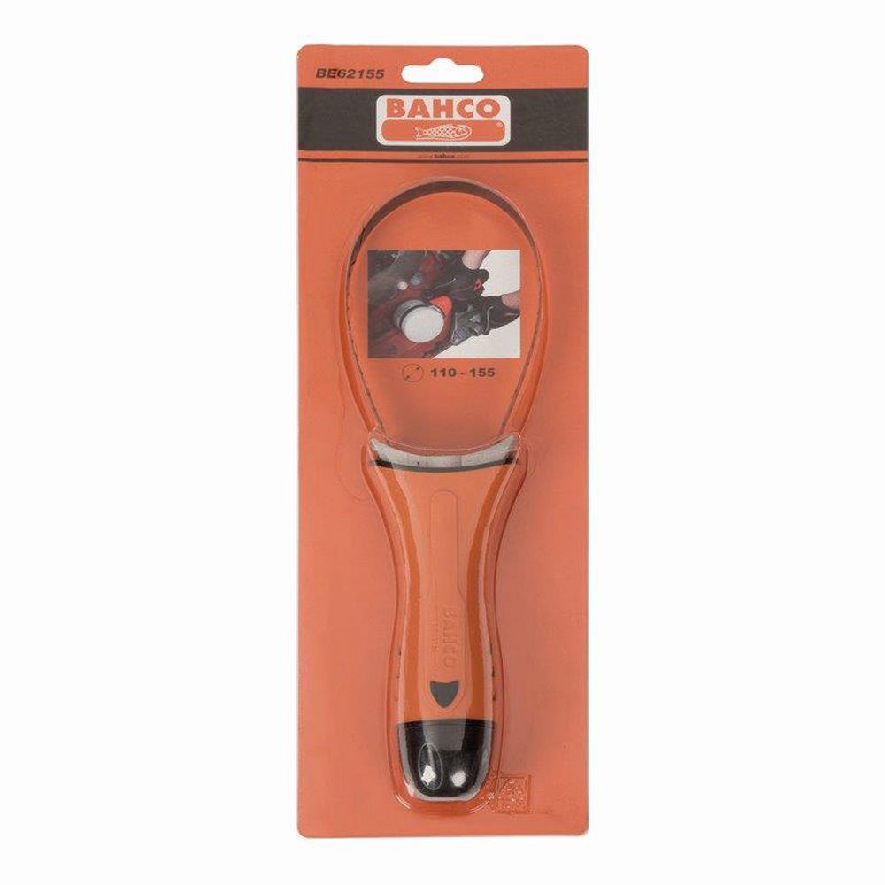 Bahco BE62155 õlifiltrivõti metallrihmaga PRO 110-155 mm