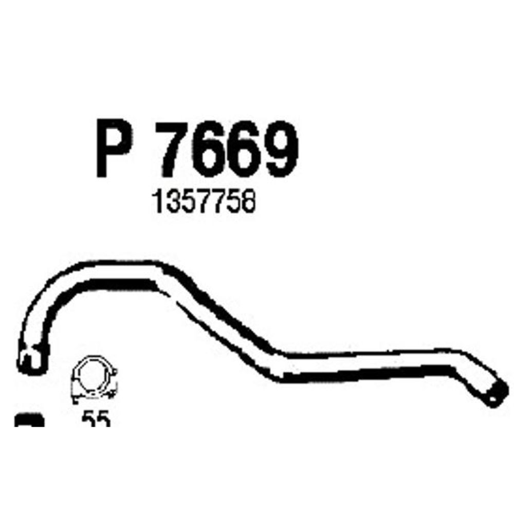 Avgasrör 14-7669