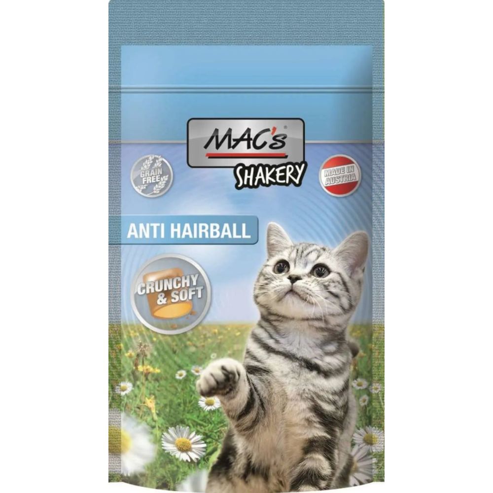 Mac's Shakery kissan herkku karvapallojen ehkäisyyn 60 g