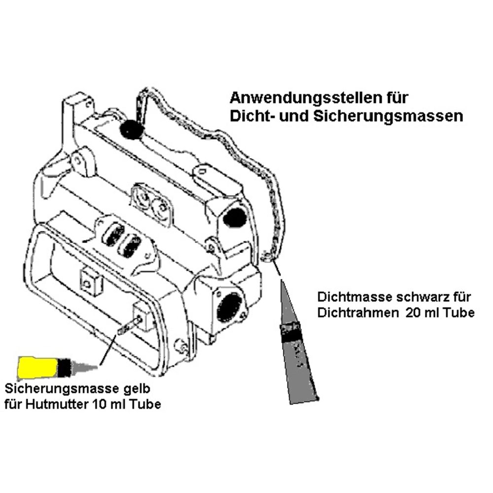 Packningssats, topplock 27-02615