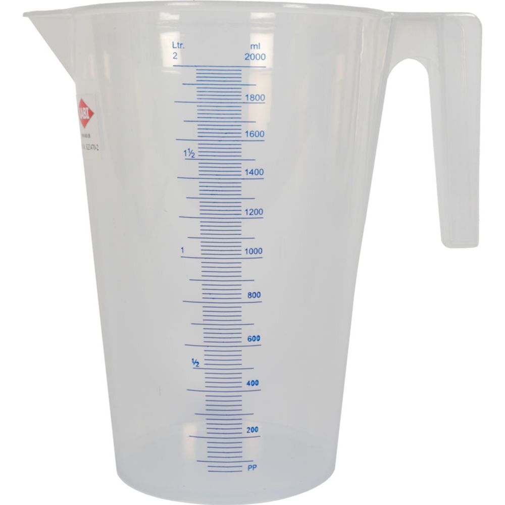 KABI täyttökannu asteikolla 2 l