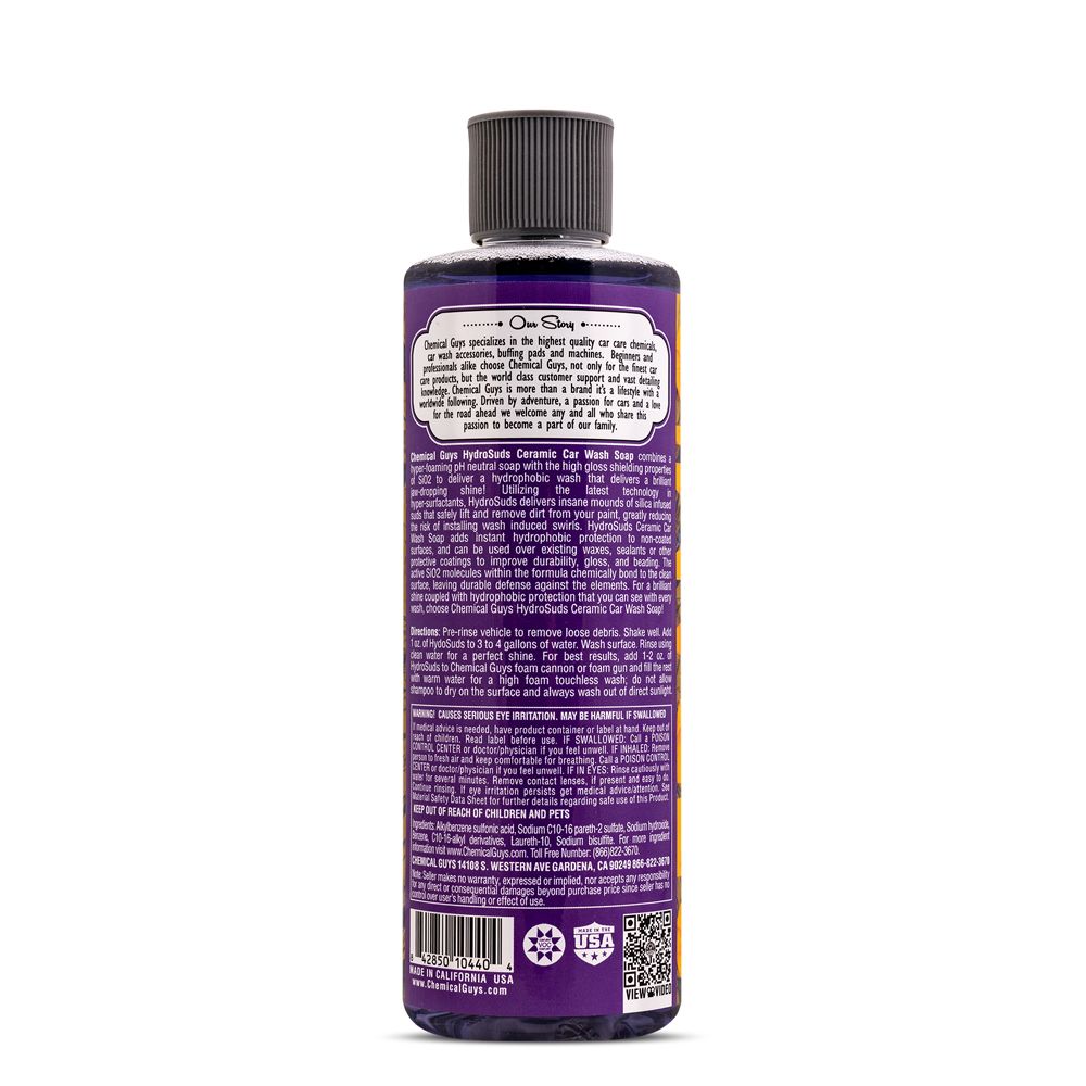 Chemical Guys HydroSuds Ceramic Car Wash Soap autoshampoo 473 ml