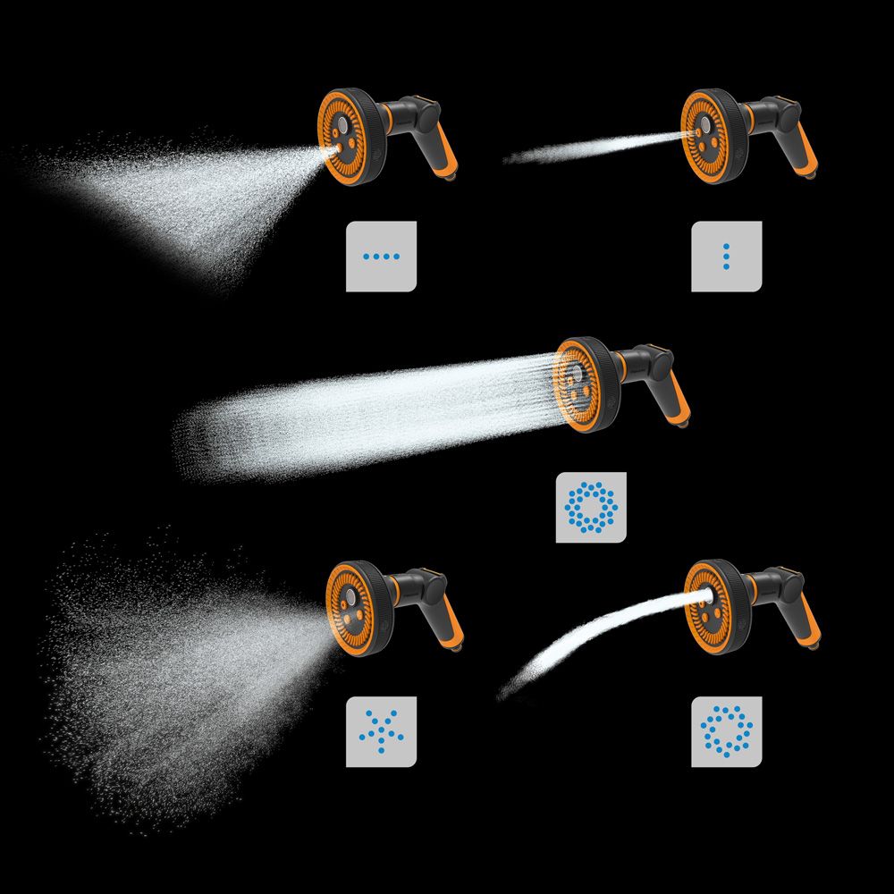 Fiskars Comfort täppiskastmise stardikomplekt