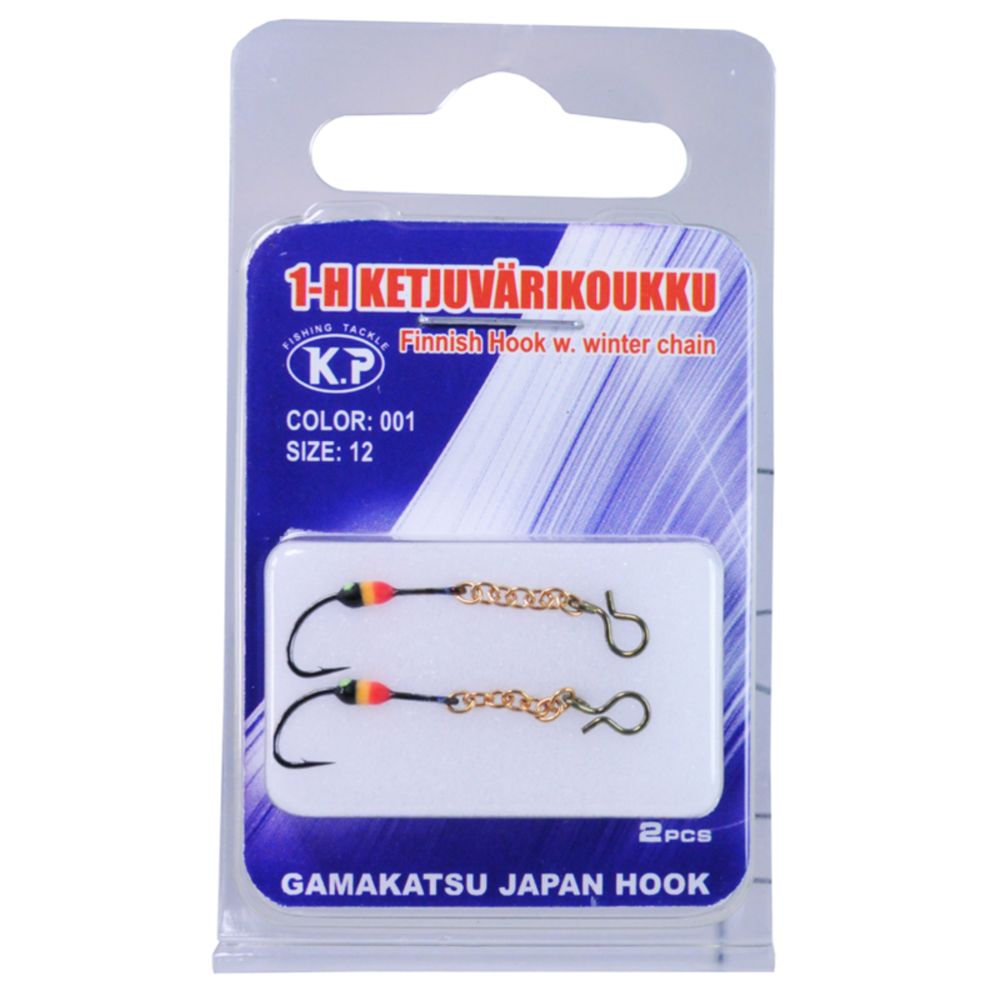 K.P väriketjukoukku koko: 12 Väri: 001 2 kpl