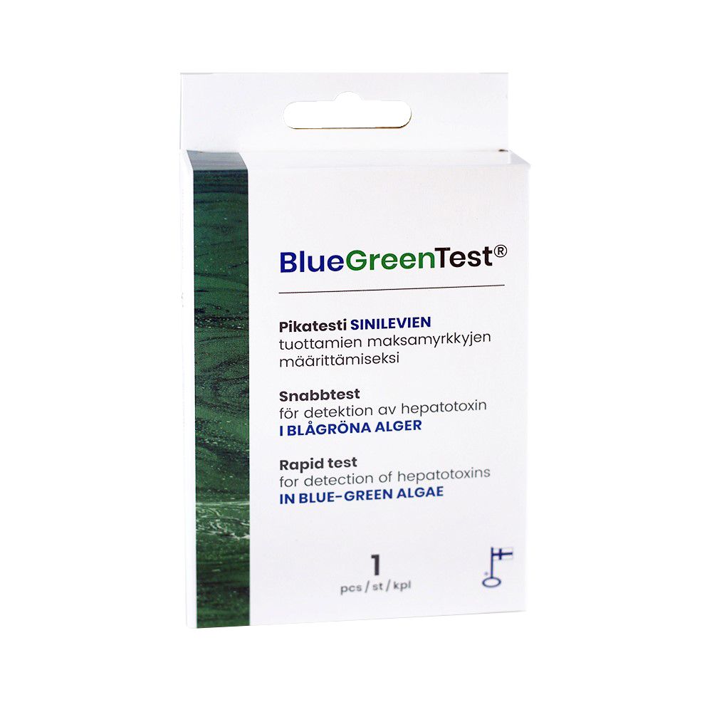 BlueGreenTest sinivetikatest üksikpakend