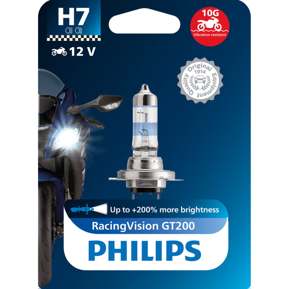 Philips RacingVision GT200 moto H7 autopirn