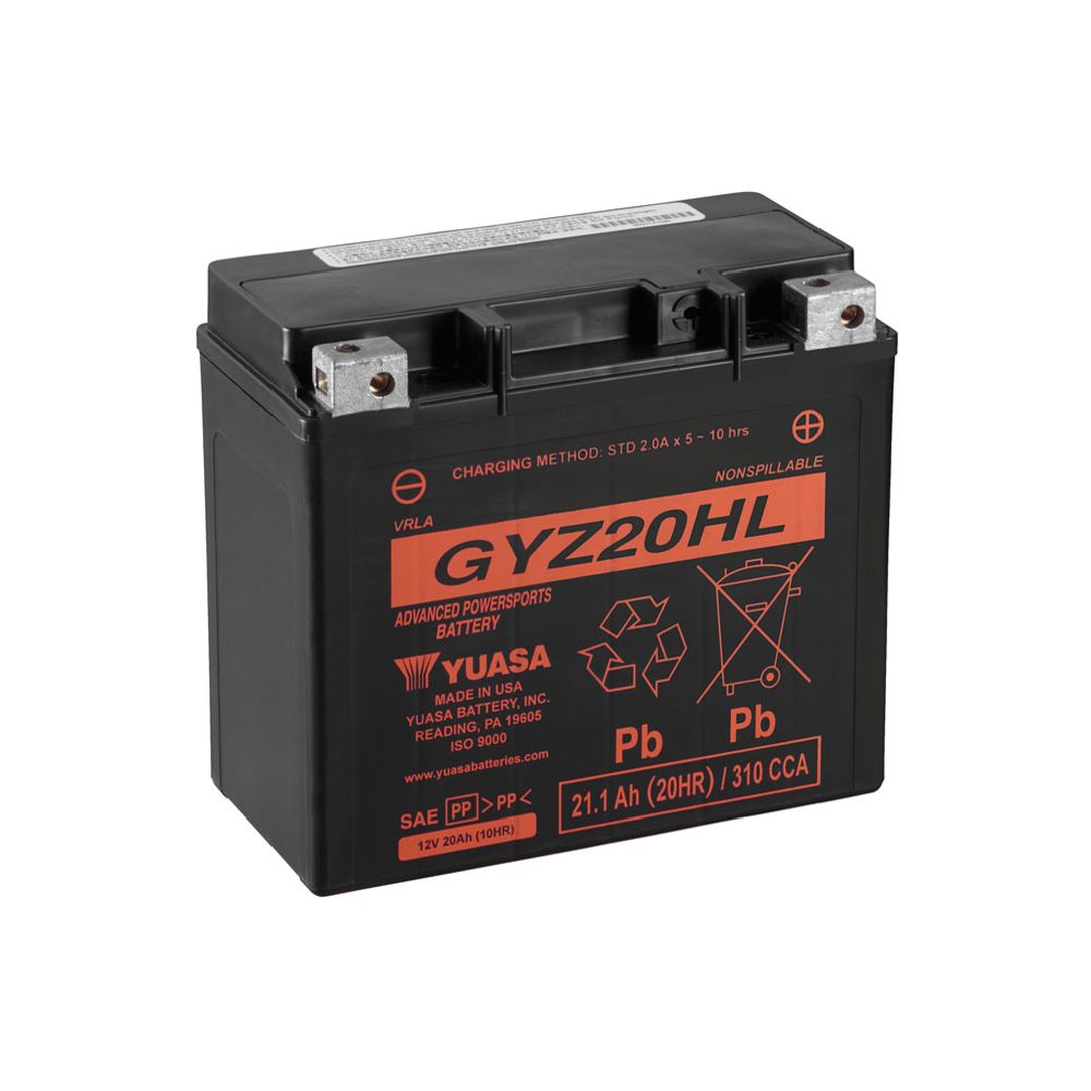 Yuasa MP-akku 12V 20Ah "GYZ20HL"