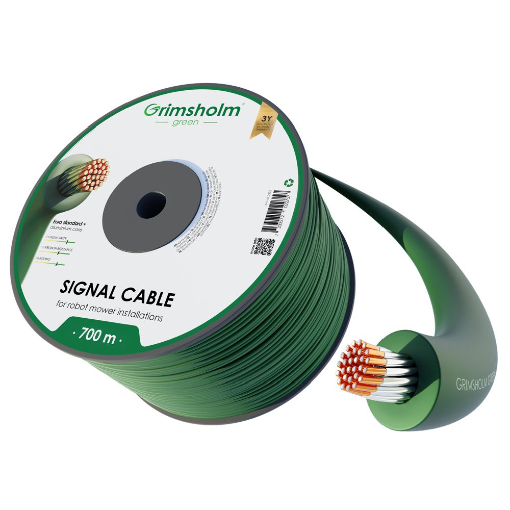 Grimsholm Green Euro Standard Plus begränsningskabel för robotgräsklippare 3,45 mm x 700 m