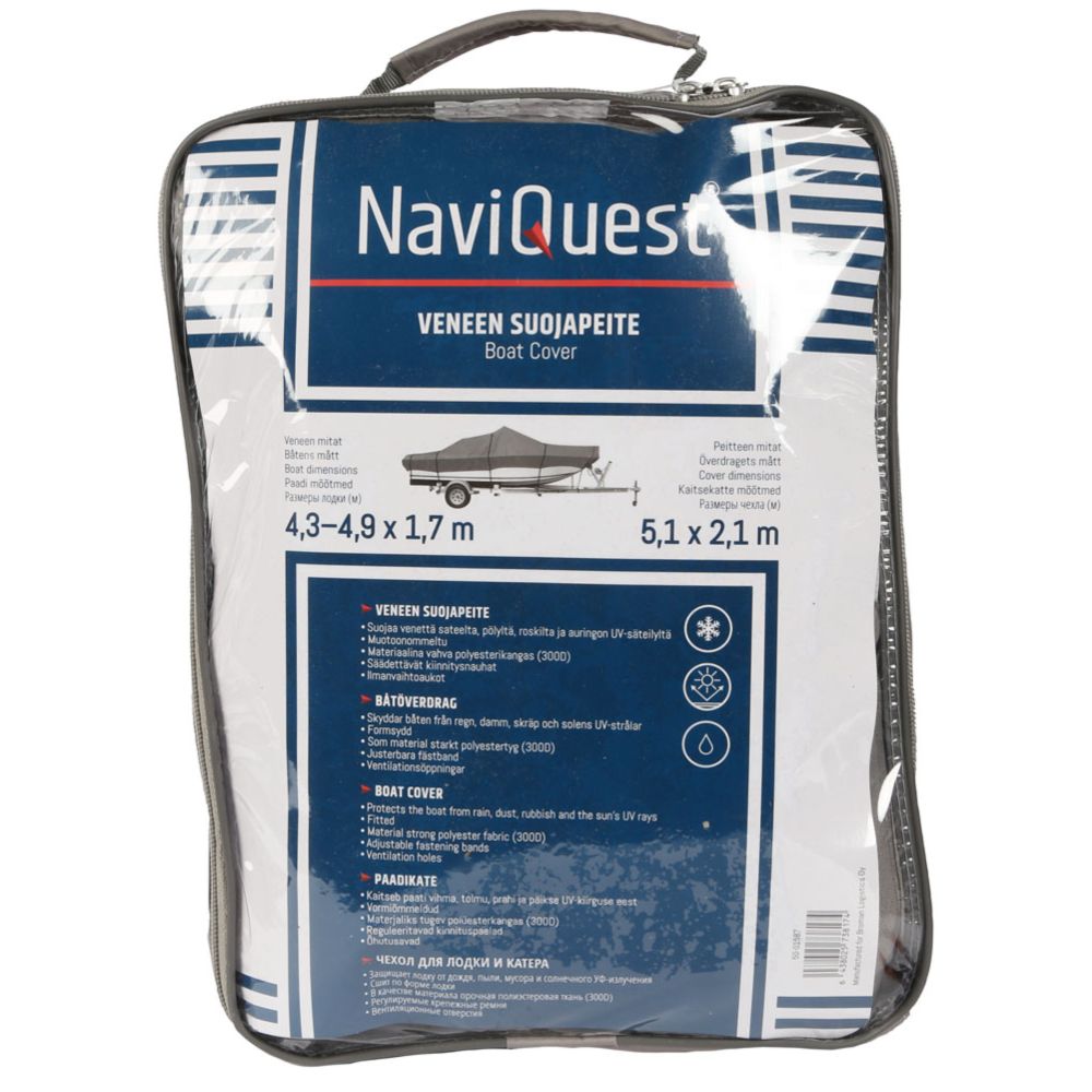 Naviquest veneen suojapeite, 610-670 x 250 cm