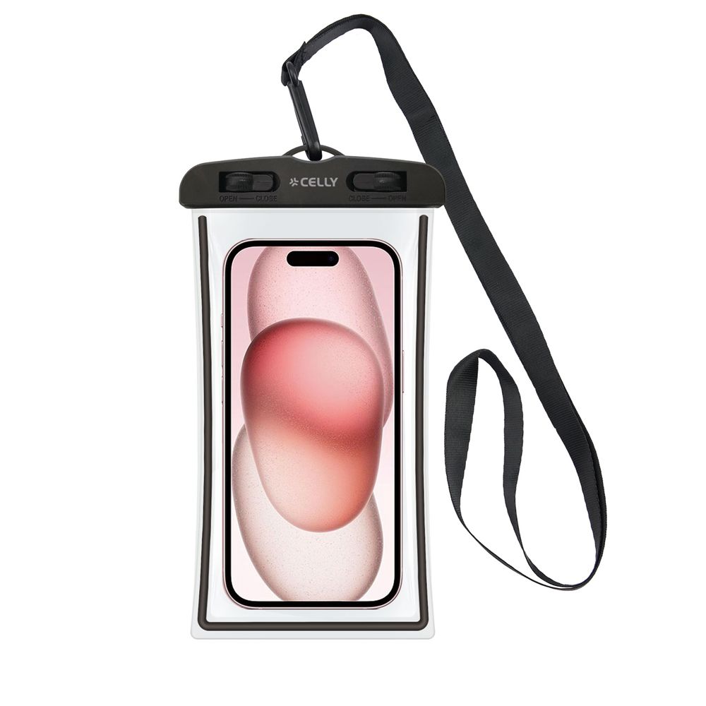 Celly SPLASHBAG vattentät mobilväska max. 6,7"