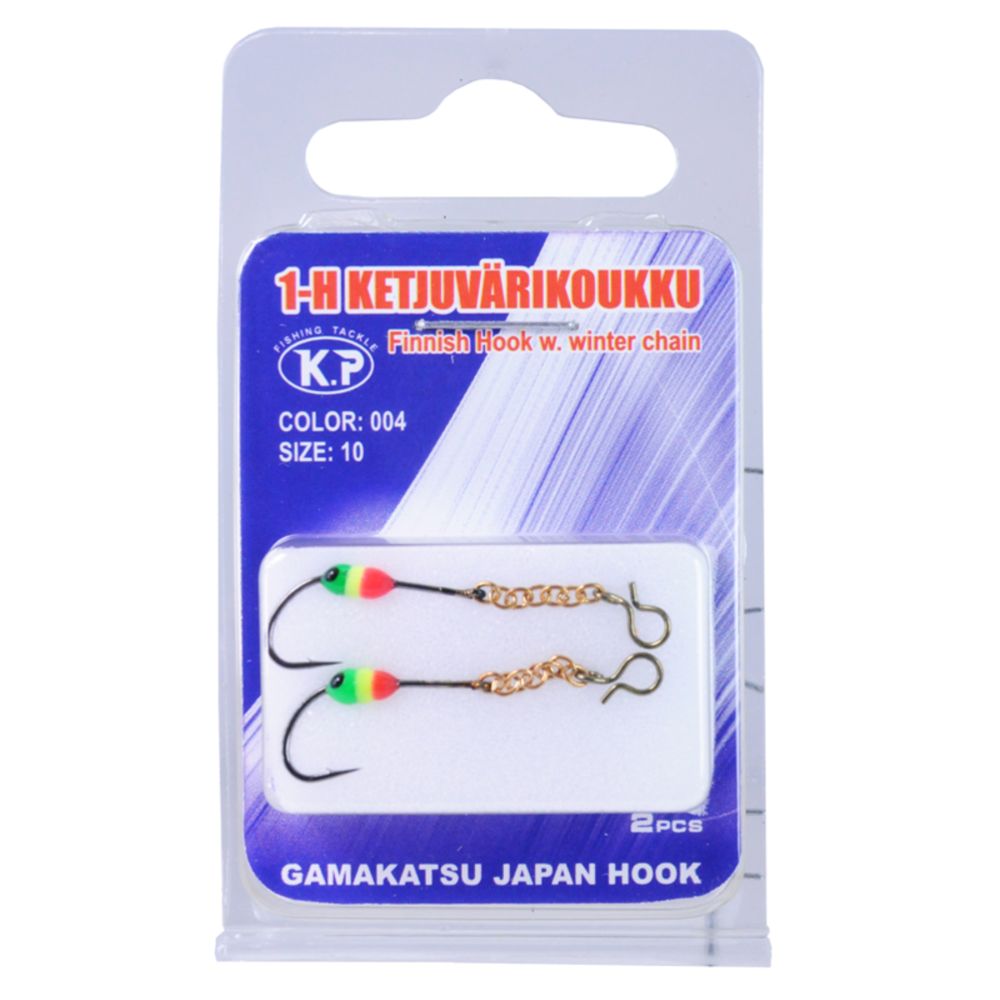 K.P väriketjukoukku koko: 10 Väri: 001 2 kpl
