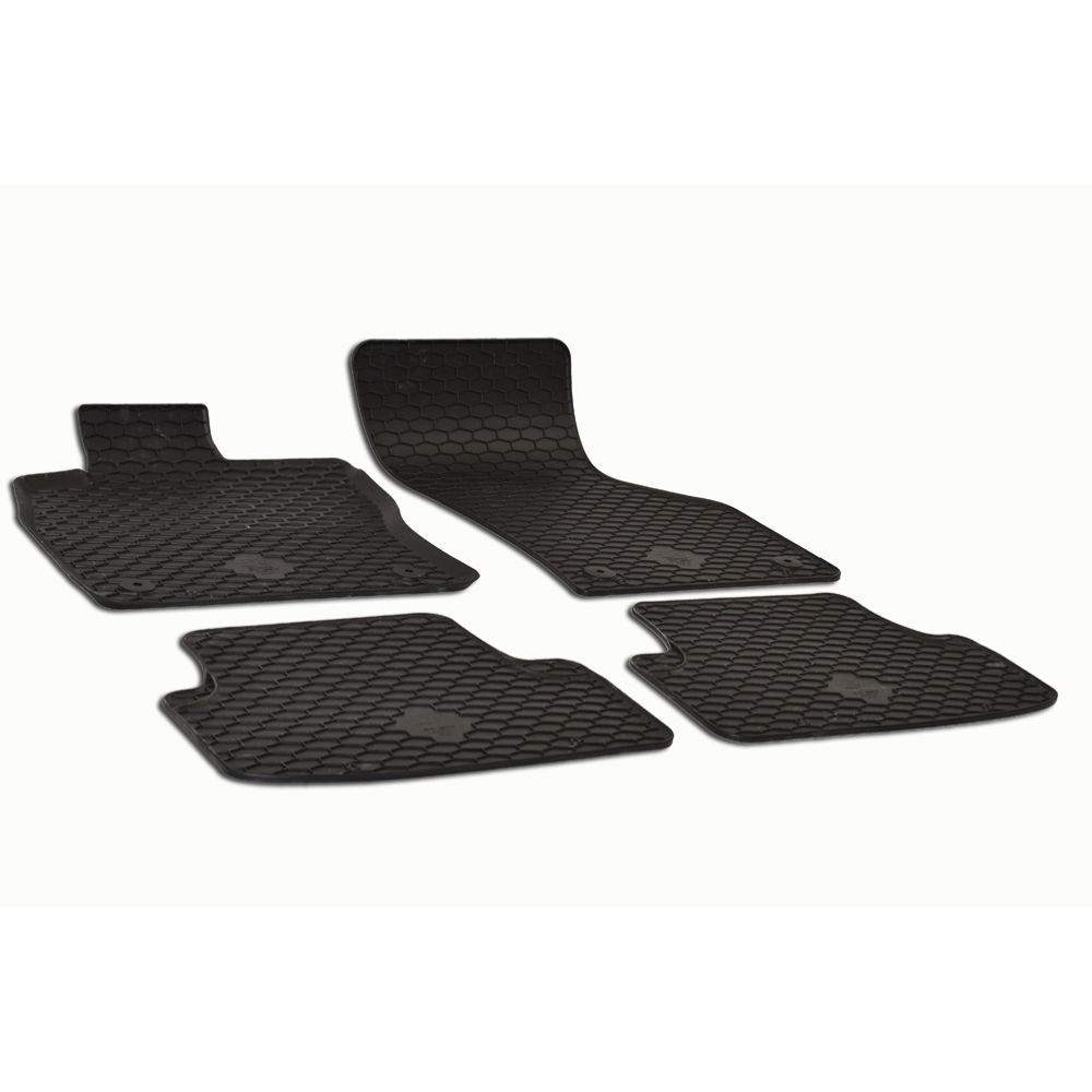 Gummimattsats Audi, Seat, VW A3, Leon, Golf VII 2012– svart