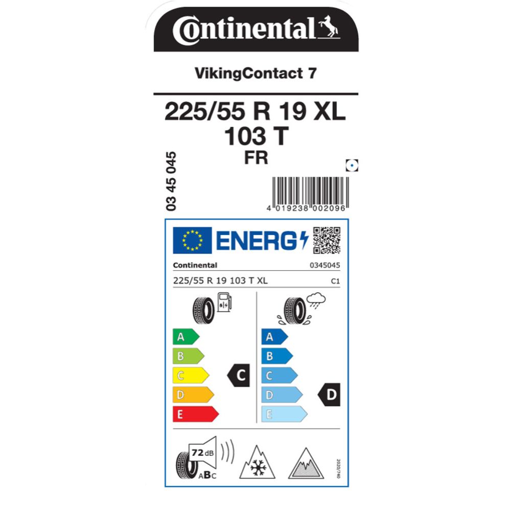 Continental VikingContact 7 225/55 R19 103T XL FR