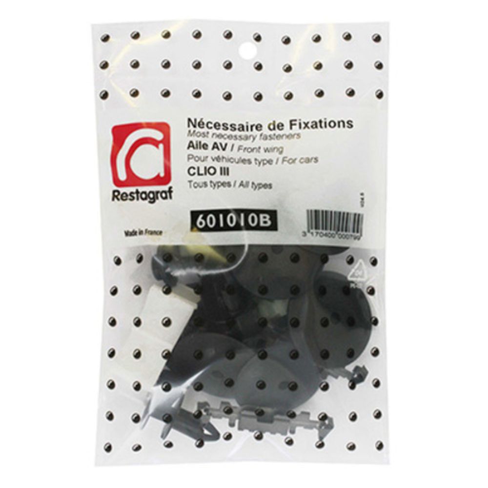 Kiinnikesarja Renault lokasuoja 601010B 21 osaa