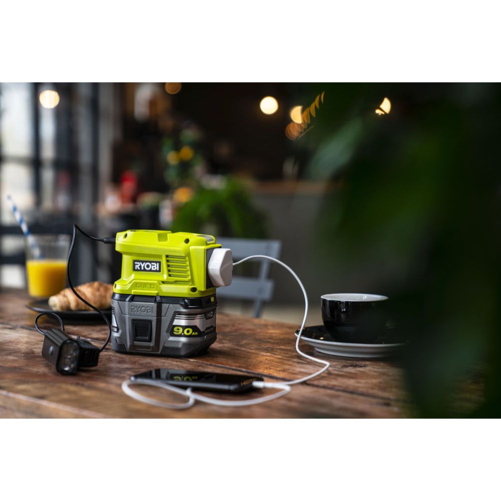 Ryobi ONE+ akuinverter, RY18BI150A-0, korpus