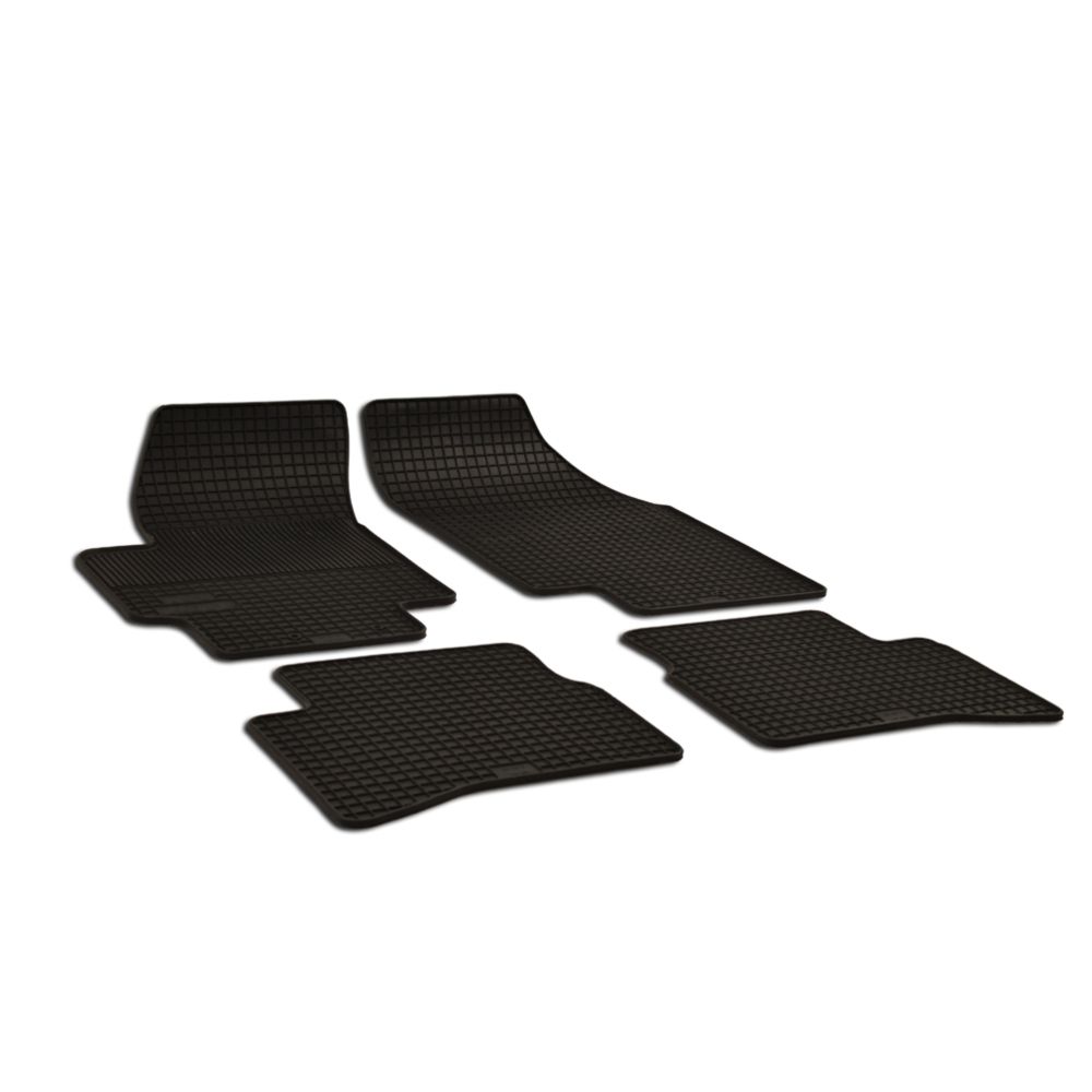Gummimattsats Kia Rio 2005-2011 gummi svart