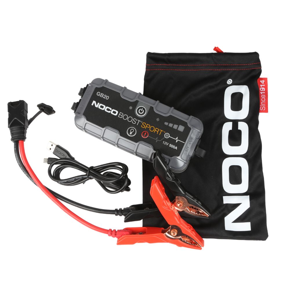 NOCO Boost Sport GB20 starthjälp/powerbank 500 A 12 V