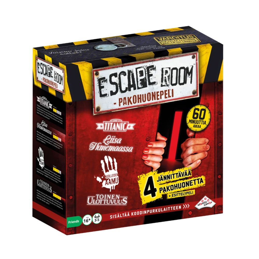 Escape Room Red pakohuonelautapeli