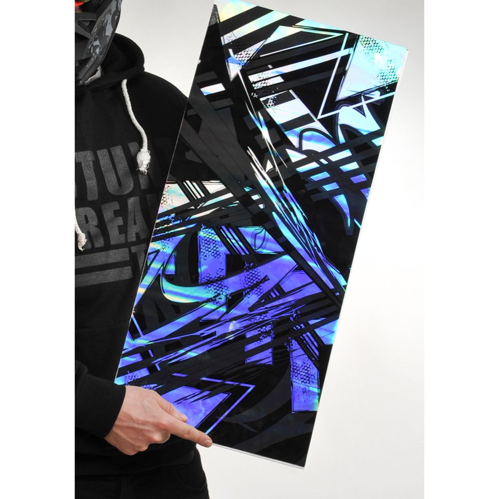 Stunt Freaks Team Graphic Tape Shifter Rainbow Chrome kleebised