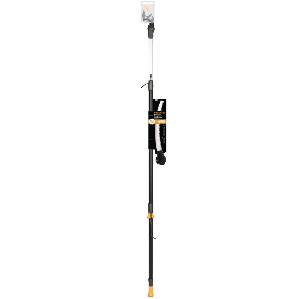 Fiskars PowerGear X universalklippare UPX86 med teleskopskaft + såg