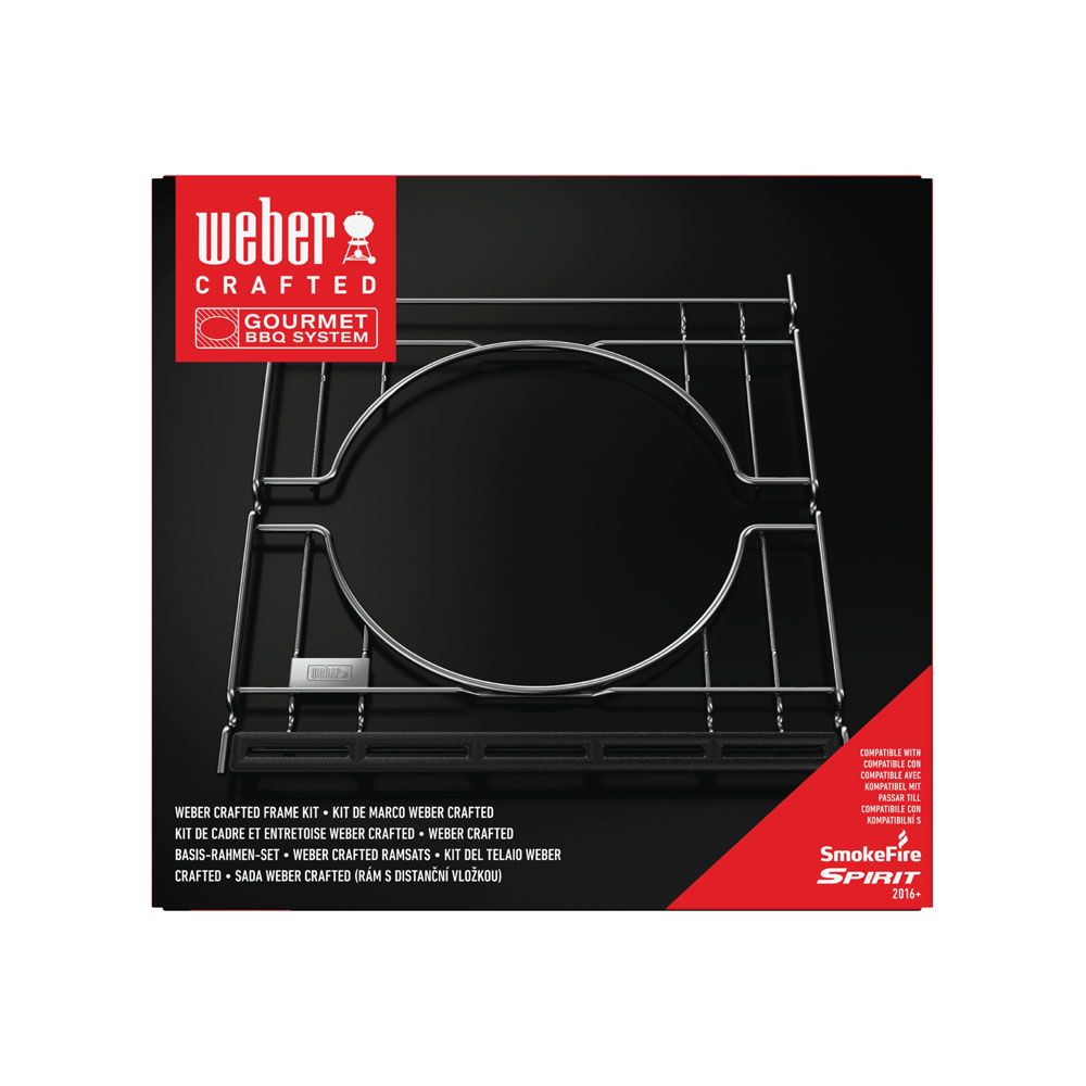Weber Crafted Spirit and Smokefire Weber Crafted kehyspakkaus