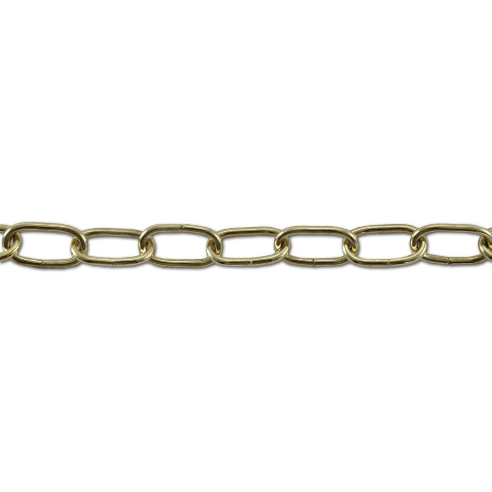Arctic Design dekoratiivkett, messing, 2 x 16 x 10 mm, 2,5 m