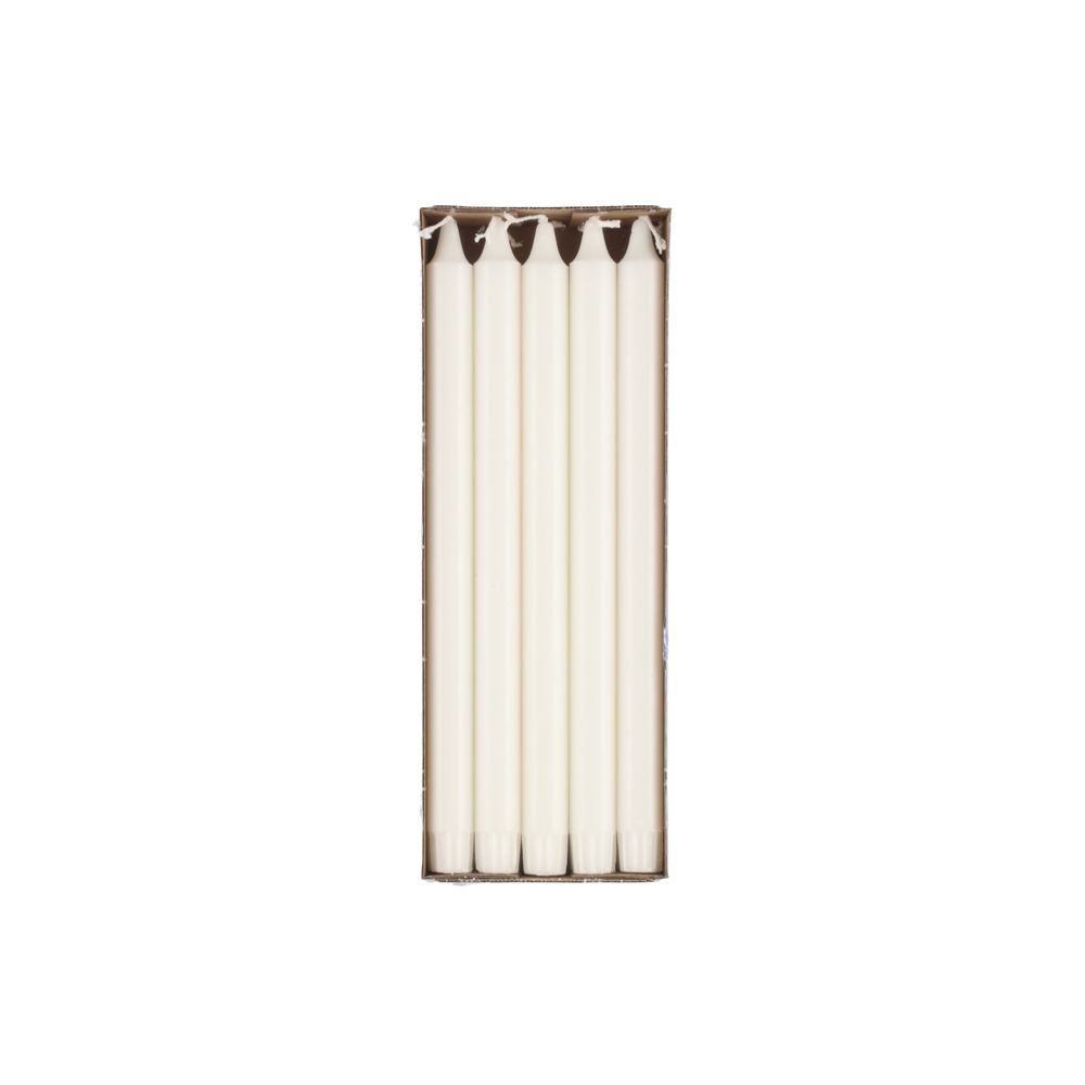 Kronljus vit 10 st.