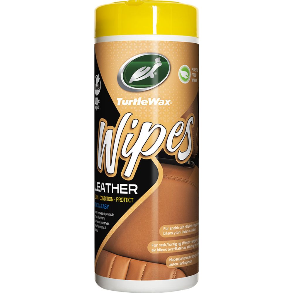 Turtle Wax Leather Wipes 32 st.