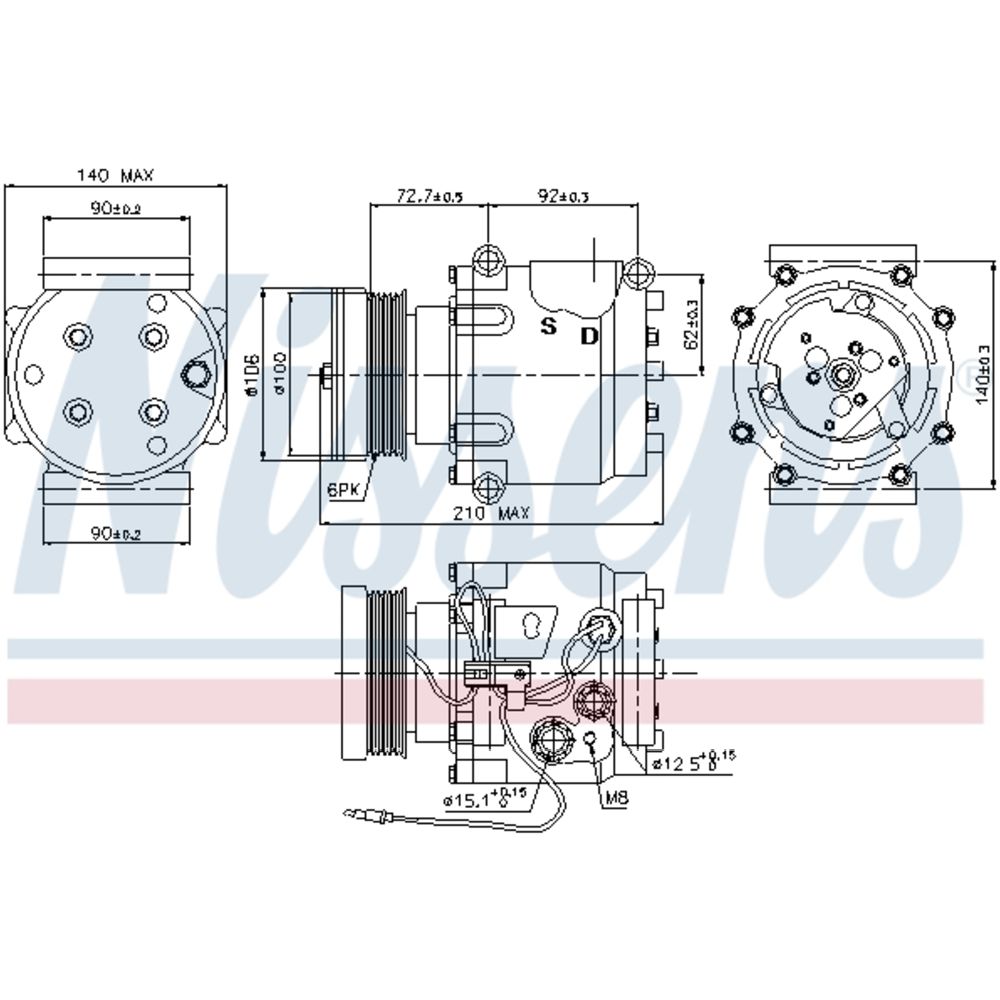 Kliimaseadme kompressor 30-8173