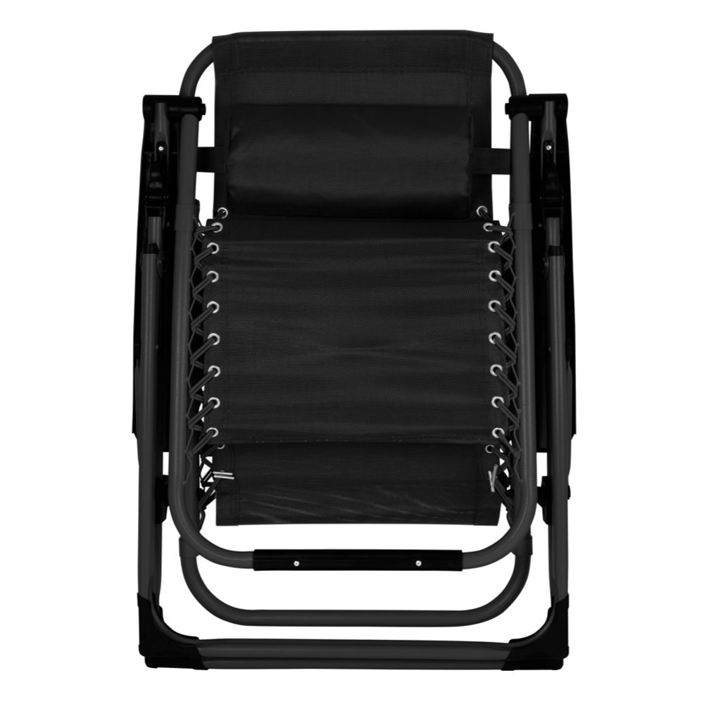 Caravan lepotuoli musta