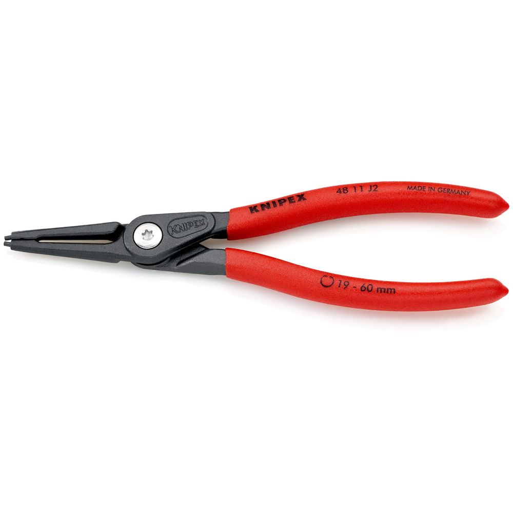 Knipex® 48 11 J4 rak låsringstång, invändig 85–140 320 mm