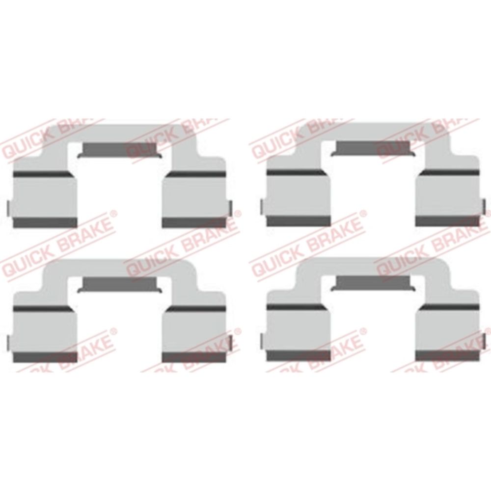 Jarrupalojen asennussarja 23-20260