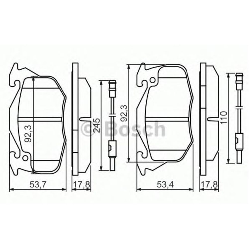 Piduriklotside komplekt 22-1642