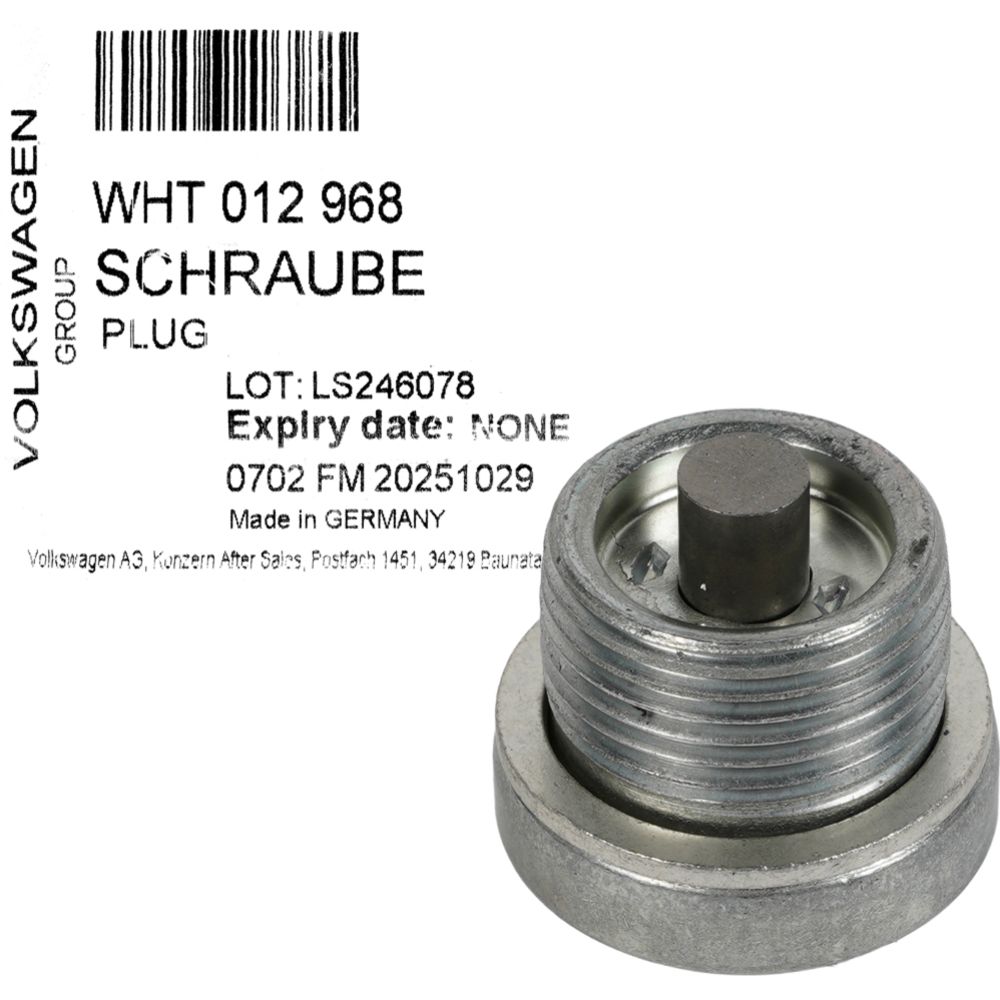 Urtappningsskruv, växellåda 27-03196