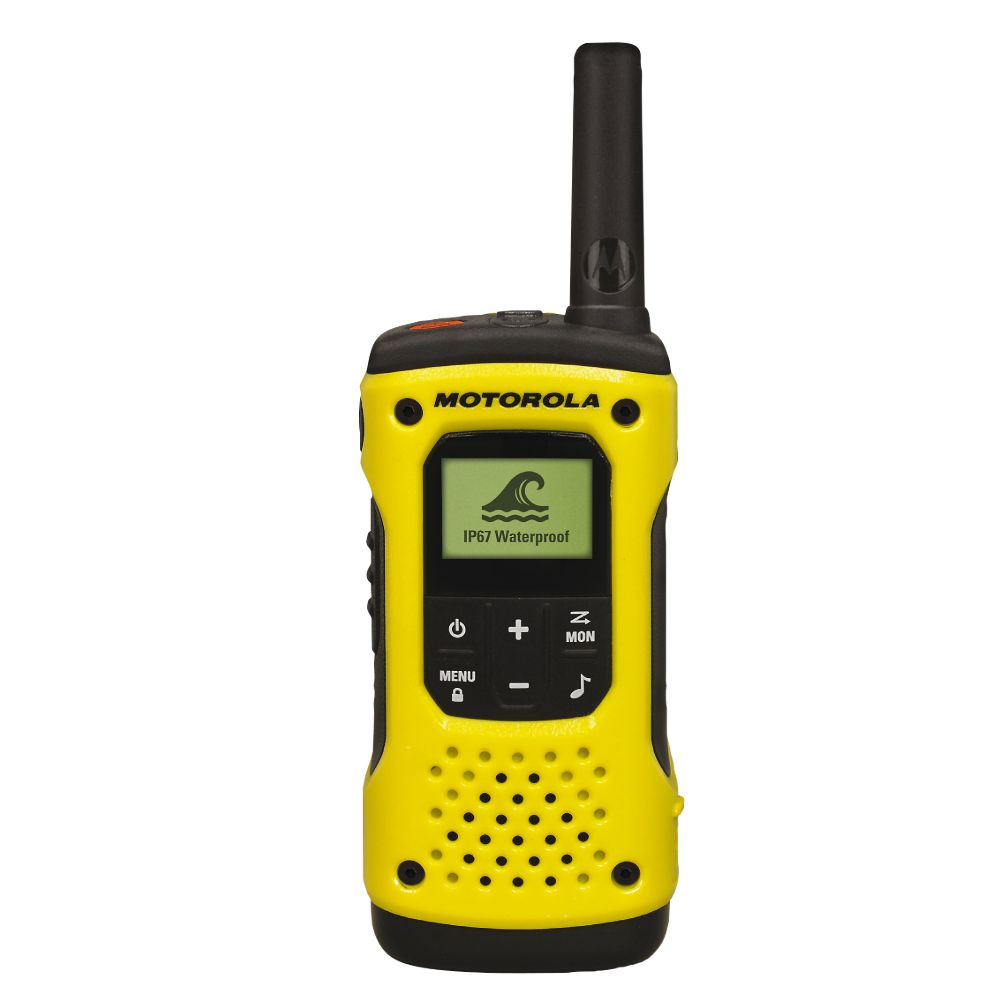 Motorola TLKR T92 H2O uppumatu raadiotelefonikomplekt IP67, kollane
