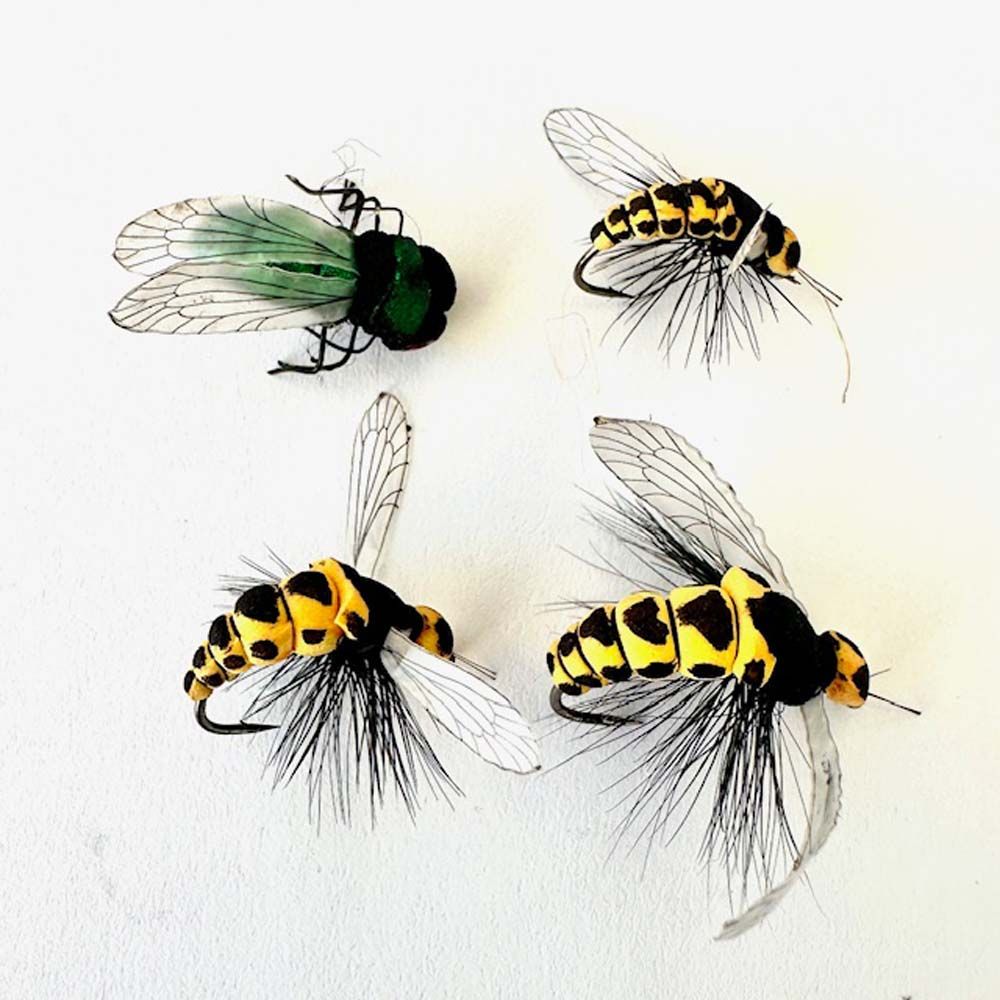 MTX Fishing ampiaiset ja paarma perholajitelma 4 kpl