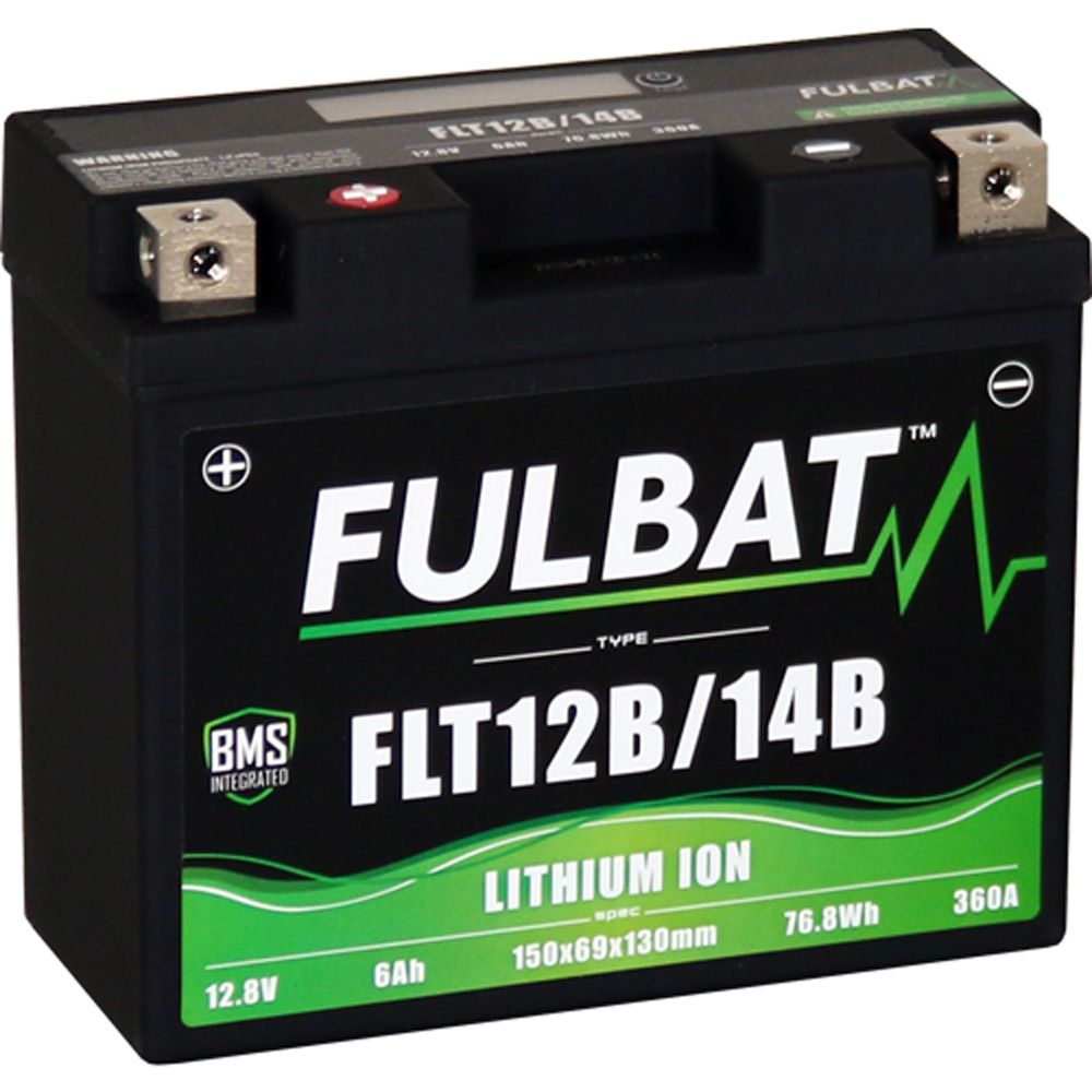 Fulbat Litium-akku 12 V 76,8 Wh FLT12B/FLT14B