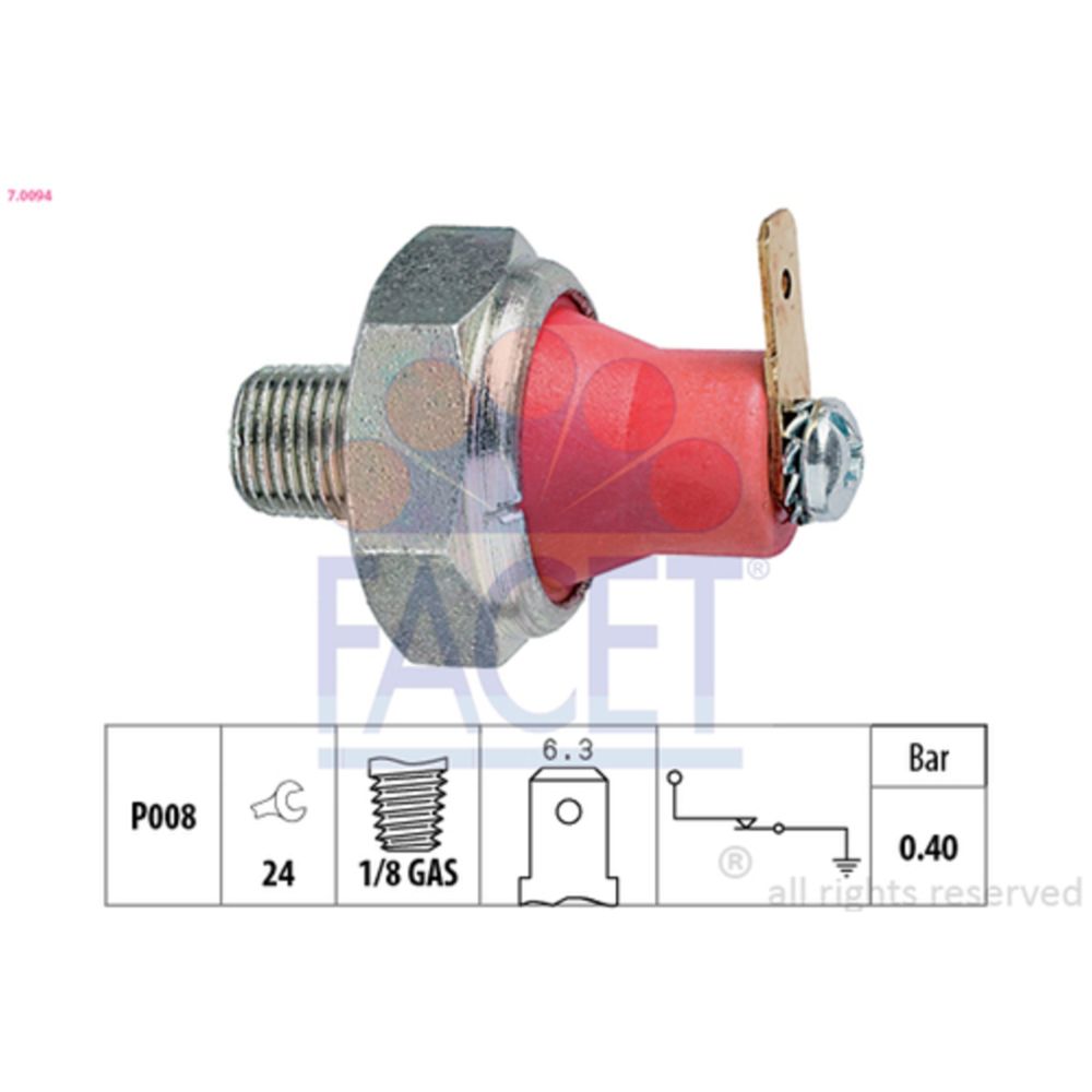 Öljynpainekatkaisin 37-0094
