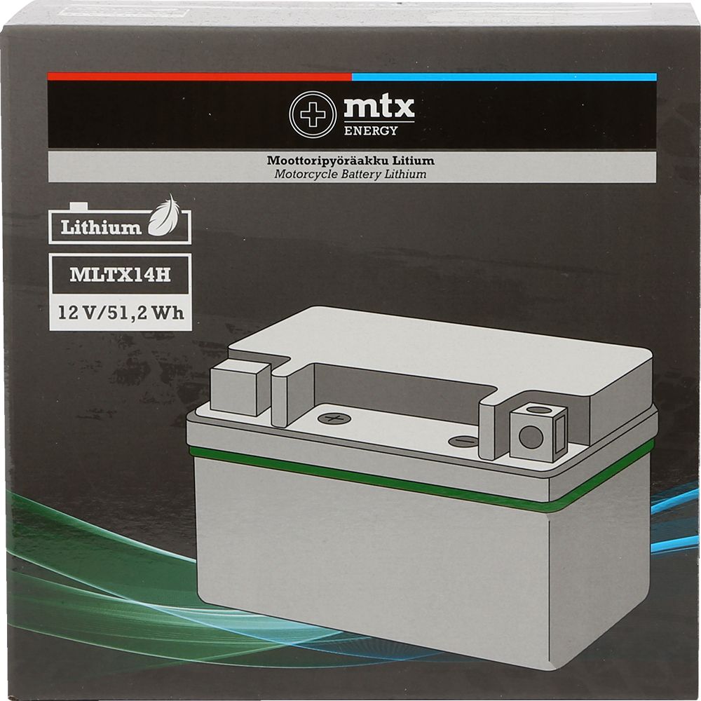 MTX Energy litiumbatteri 12 V 51,2 Wh MLTX14H