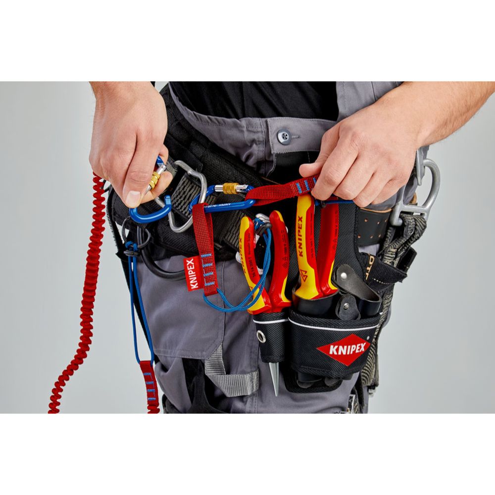 Knipex® 00 50 03 T karabiinhaak kruvilukustusega 2 tk