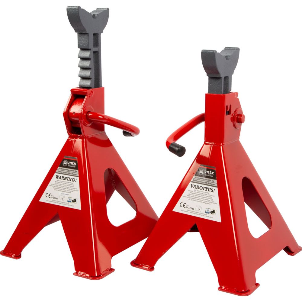 MTX Automotive pallbockar 6 ton 2 st.