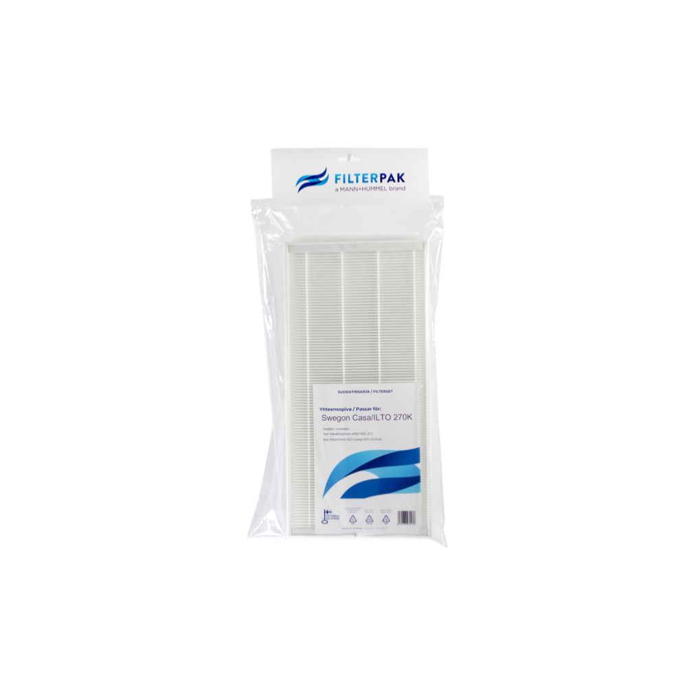 Filterpak Swegon Casa ILTO 270K suodatinpakkaus