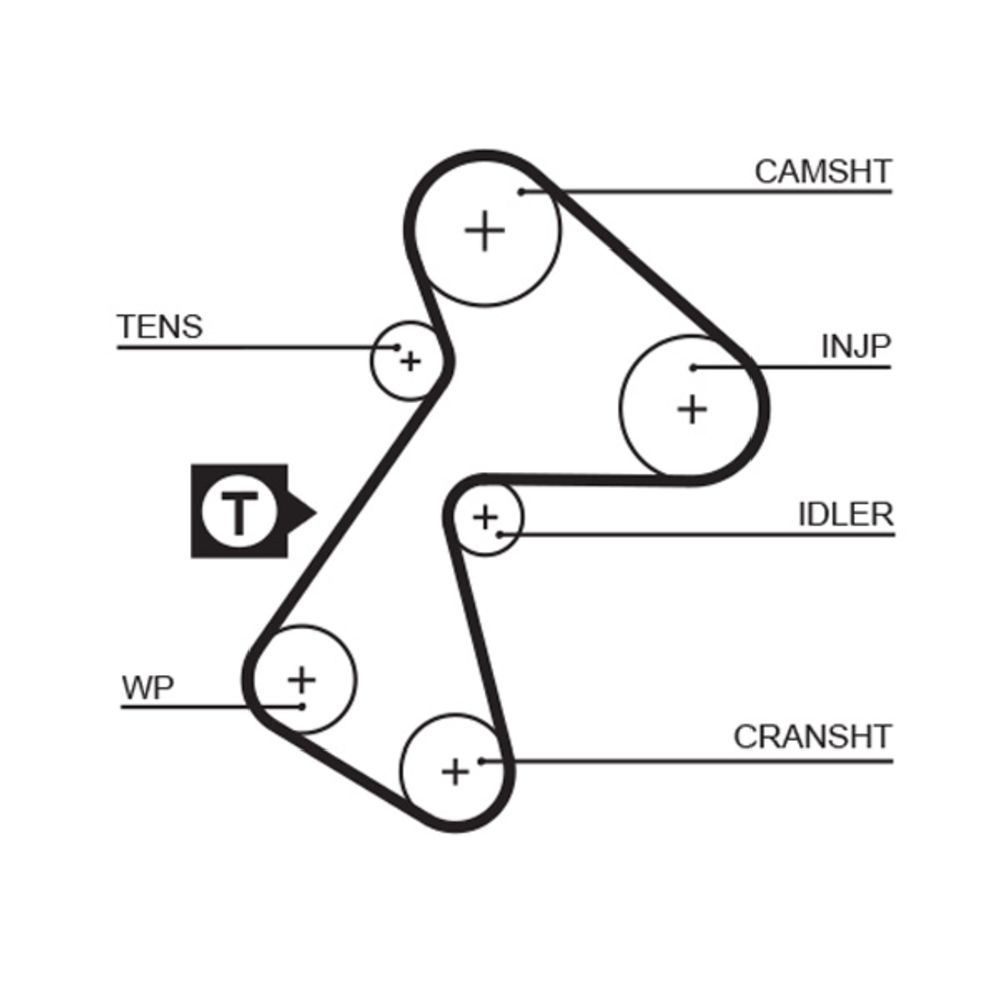 Kuggrem 25-6128